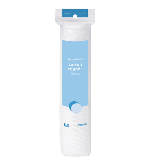 Basics Cotton Rounds, 100 Count