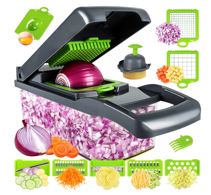 Vegetable Chopper, Pro Onion Chopper, Multifunctional
