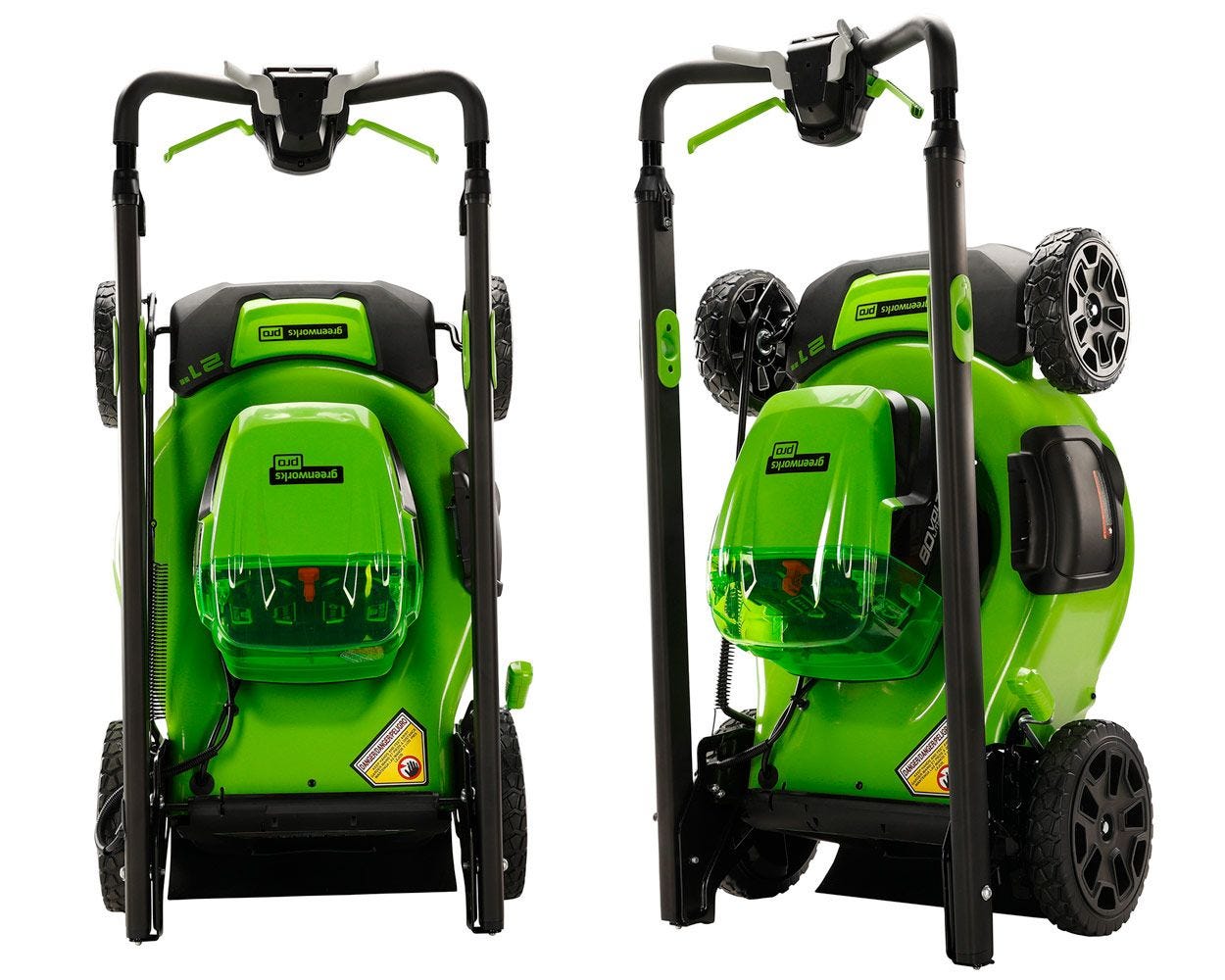 80V 21" Cordless Battery Self-Propelled Mower w/ (2) 4.0Ah Batteries & Charger