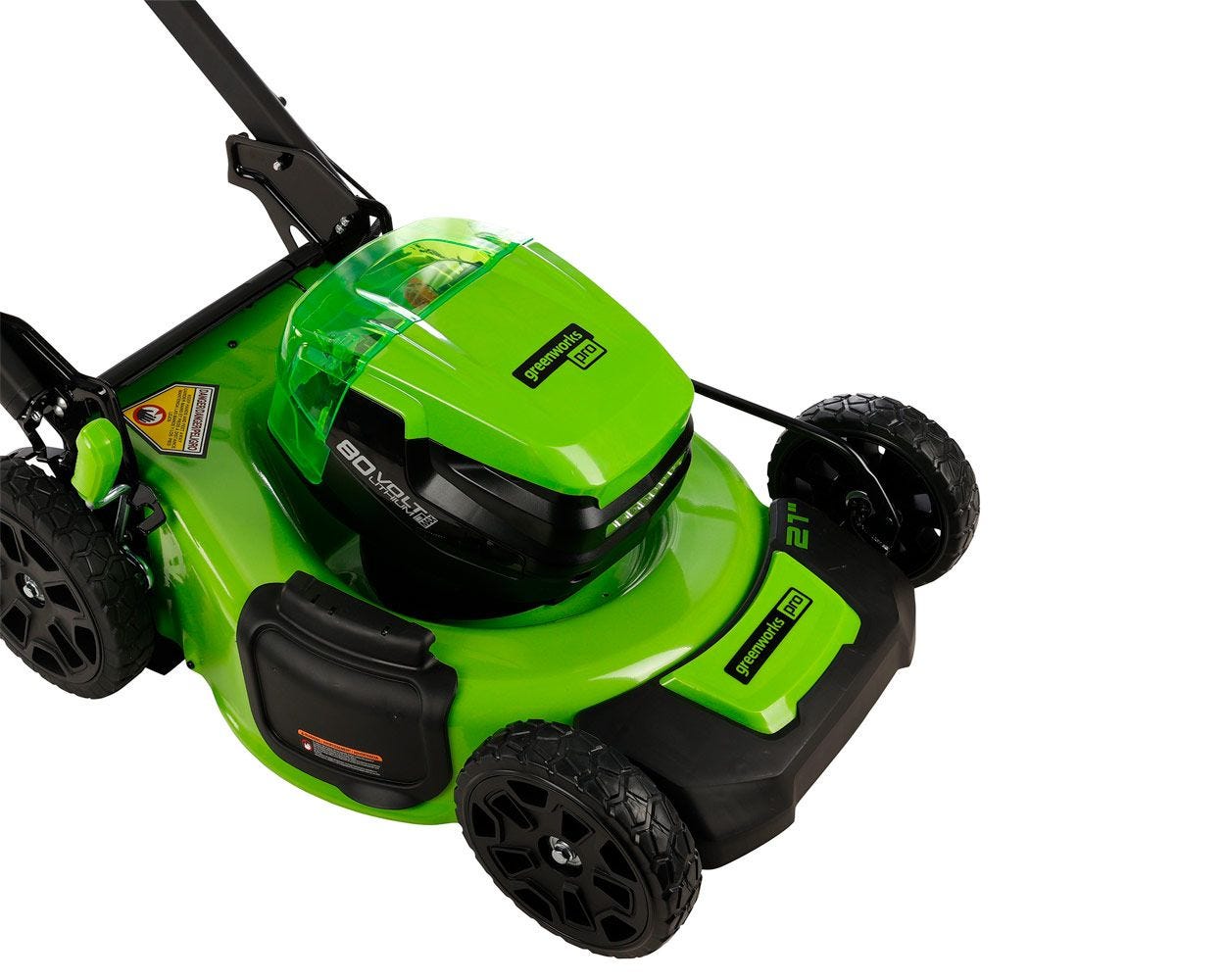 80V 21" Cordless Battery Self-Propelled Mower w/ (2) 4.0Ah Batteries & Charger