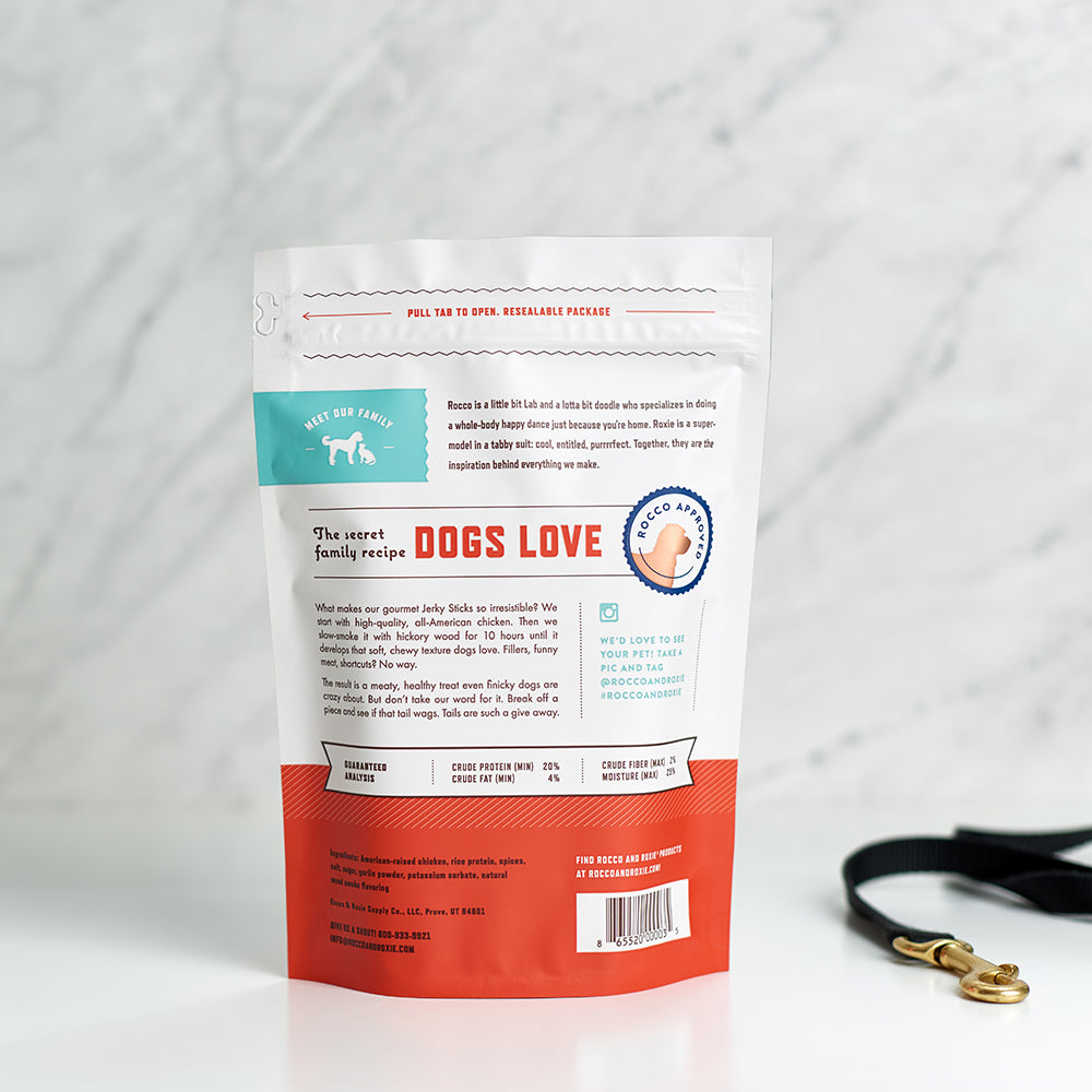 Jerky Dog Treats - Made In USA Only - Choose From Beef, Chicken or Turkey