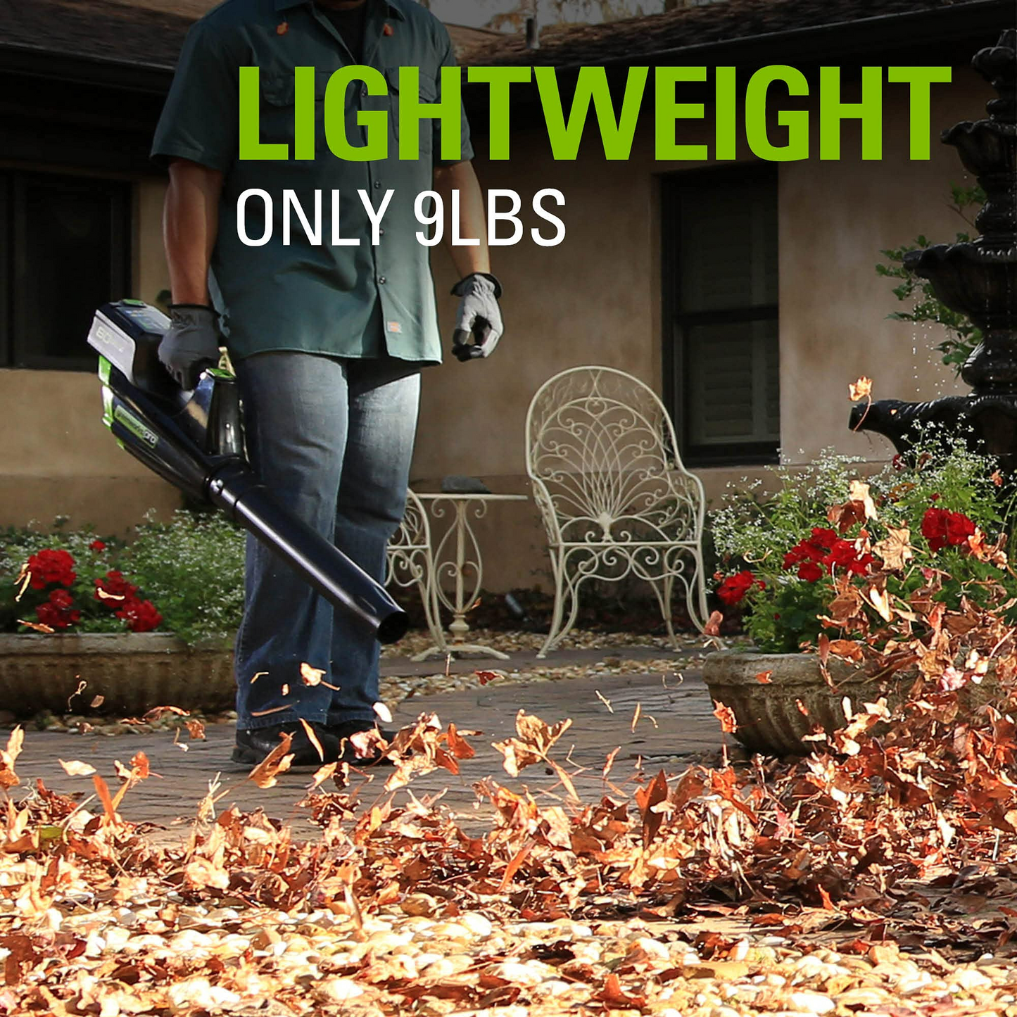 80V 500 CFM Cordless Battery Leaf Blower w/ 2.0Ah Battery & Charger