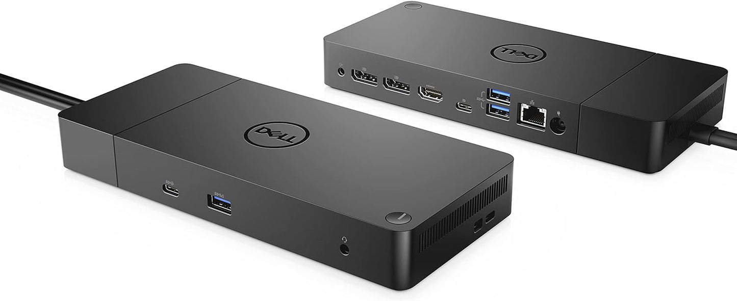 Dell WD19 180W Docking Station with 130W Power Delivery - USB-C, HDMI, Dual DisplayPort - Black