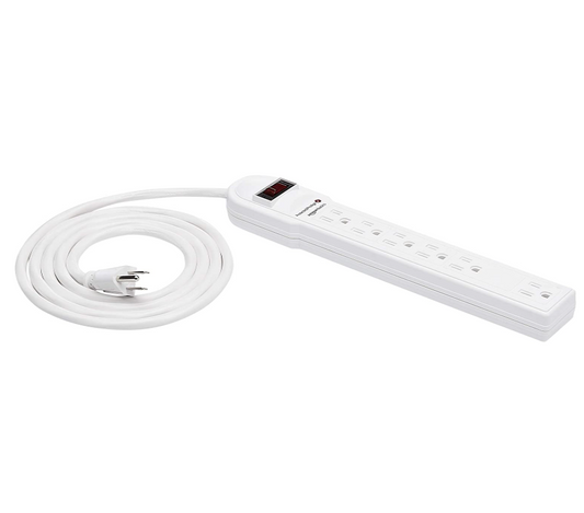 Basics 6-Outlet Surge Protector Power Strip