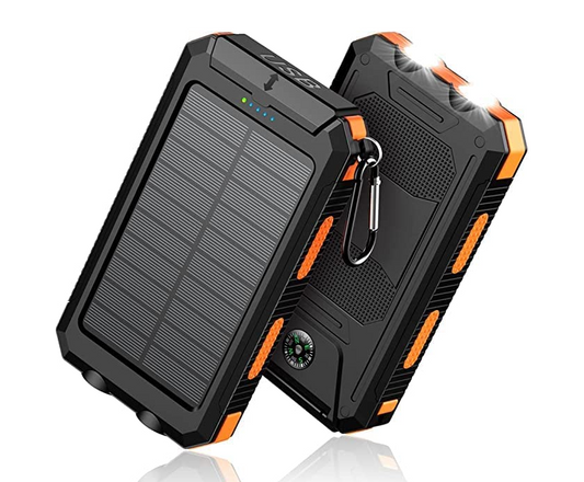 Feeke Solar-Charger-Power-Bank - 36800mAh Portable Charger,QC3.0 Fast Charger