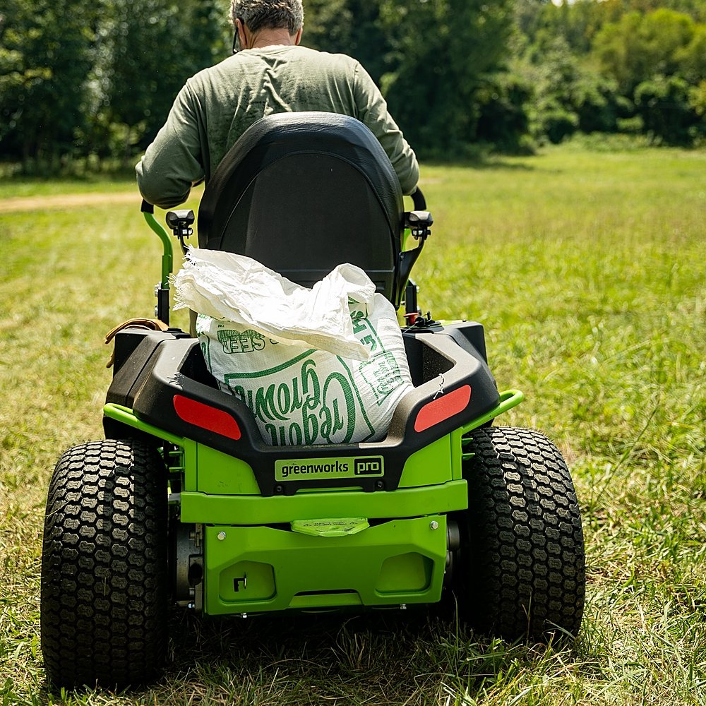 80V 42" Cordless Battery CrossoverZ Zero Turn Lawn Mower w/ Six (6) 4.0Ah Batteries and Three (3) Dual Port Turbo Chargers