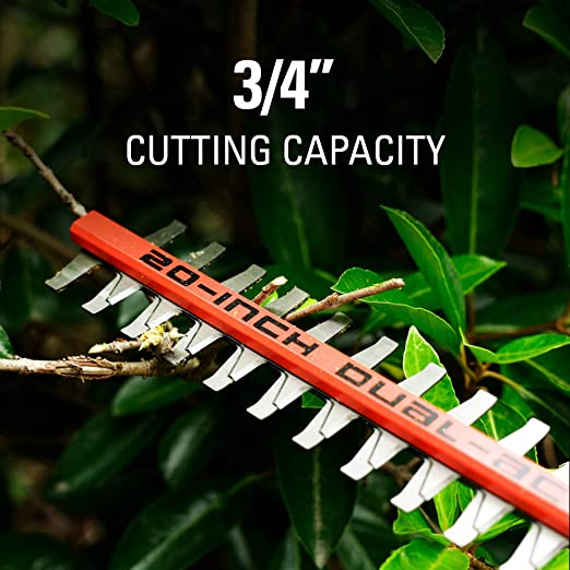 80V 20" Cordless Battery Pole Hedge Trimmer (Tool-Only)