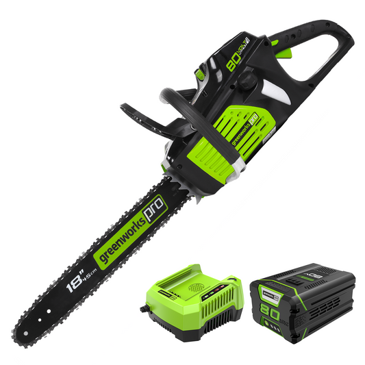 80V 18" Cordless Battery Chainsaw w/ 2.0Ah Battery & Charger