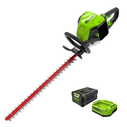 80V 26" Brushless Hedge Trimmer w/ 2.0Ah Battery & Charger