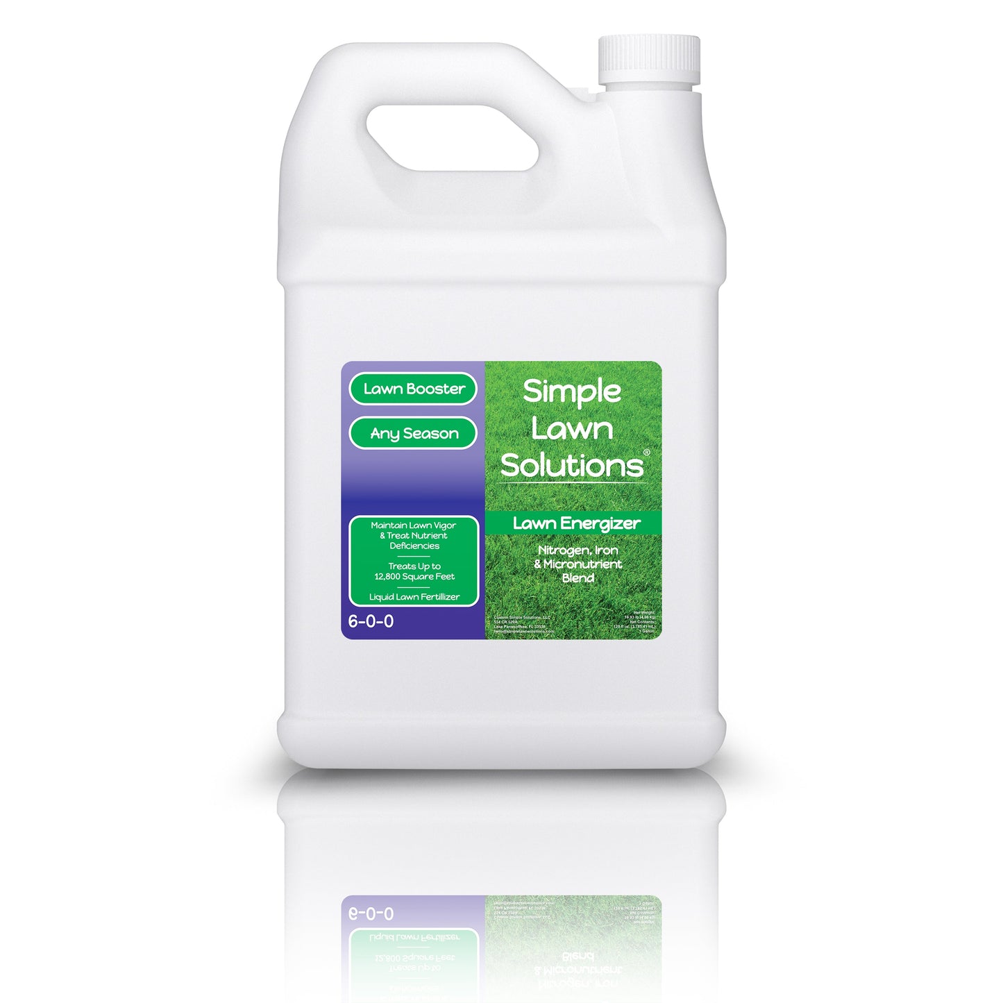 Lawn Booster: Lawn Energizer Iron & Nitrogen Blend (1 Gallon)