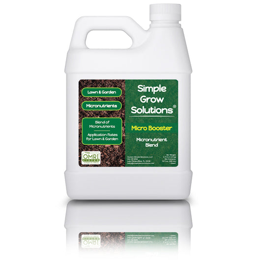 Micro Booster: Organic Complexed Micronutrient Blend For Lawn and Garden (32 ounce)