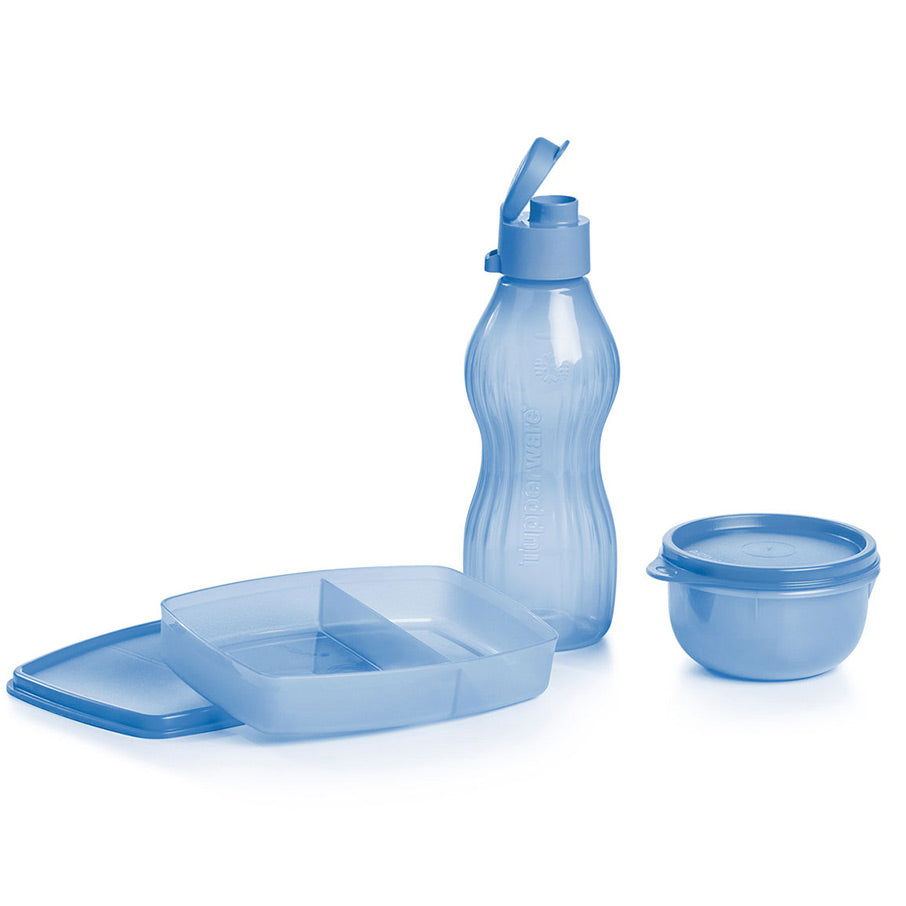 Side-by-Side Lunch Set (Cobalt)