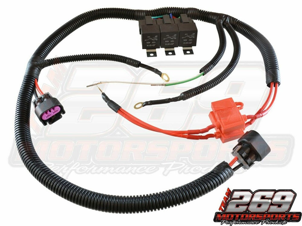 269 Motorsports Electric Dual Fan Upgrade Wiring Harness ECU